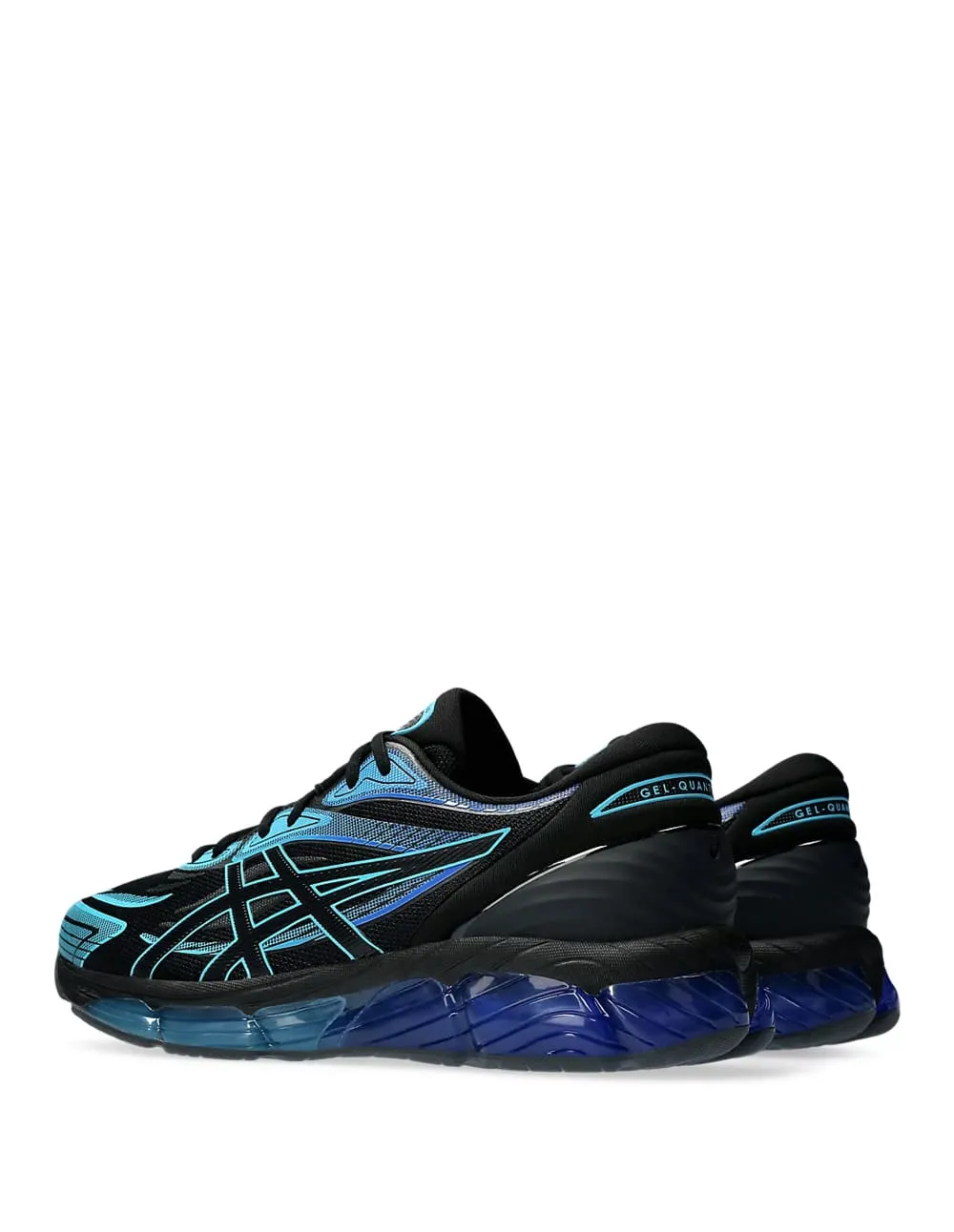 Asics Gel-Quantum 360 VIII Negras y Azules Hombre