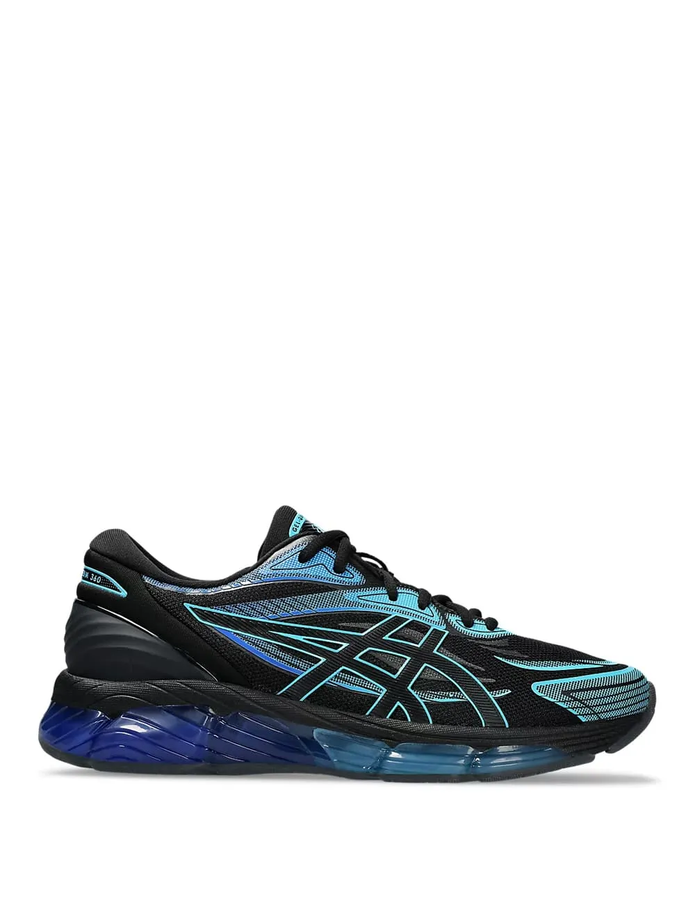 Asics Gel-Quantum 360 VIII Negras y Azules Hombre