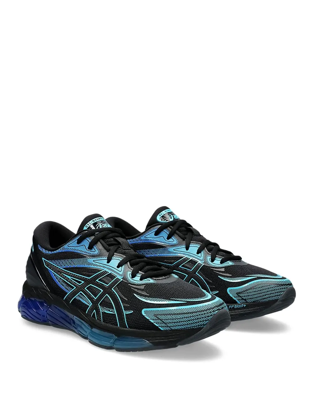 Asics Gel-Quantum 360 VIII Negras y Azules Hombre