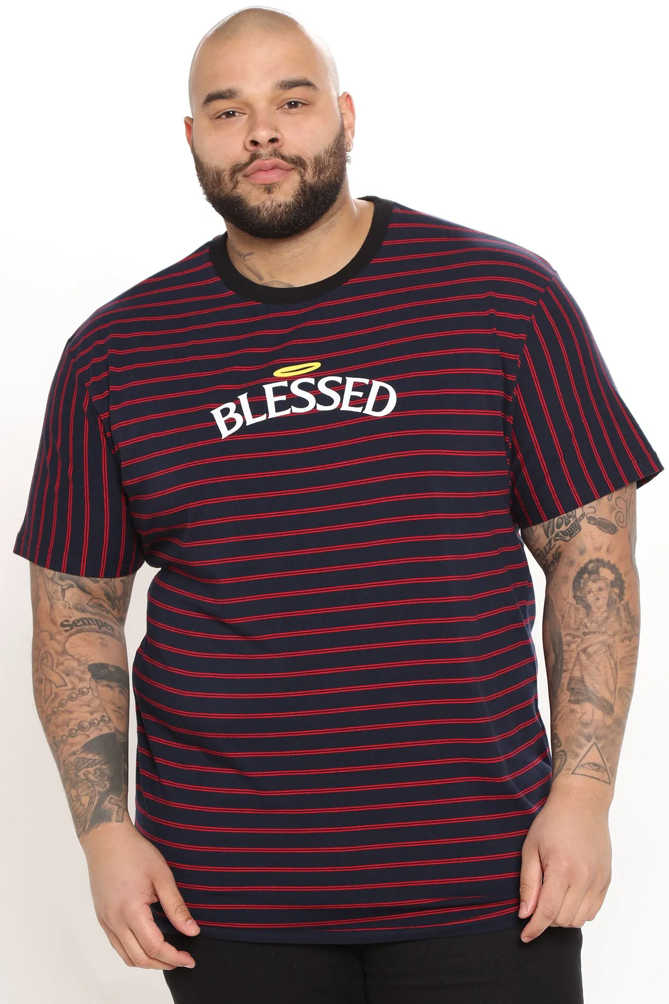 Blessed Up Short Sleeve Tee - Multi Color