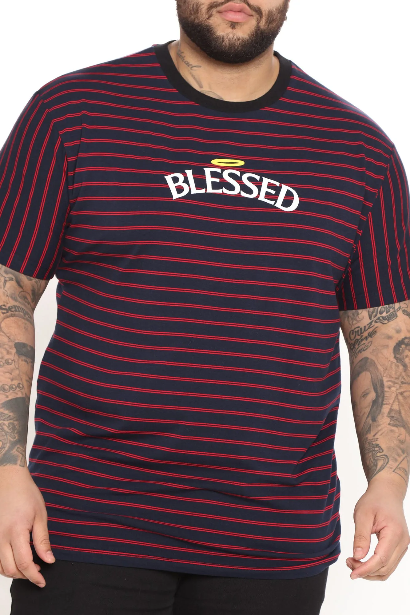 Blessed Up Short Sleeve Tee - Multi Color