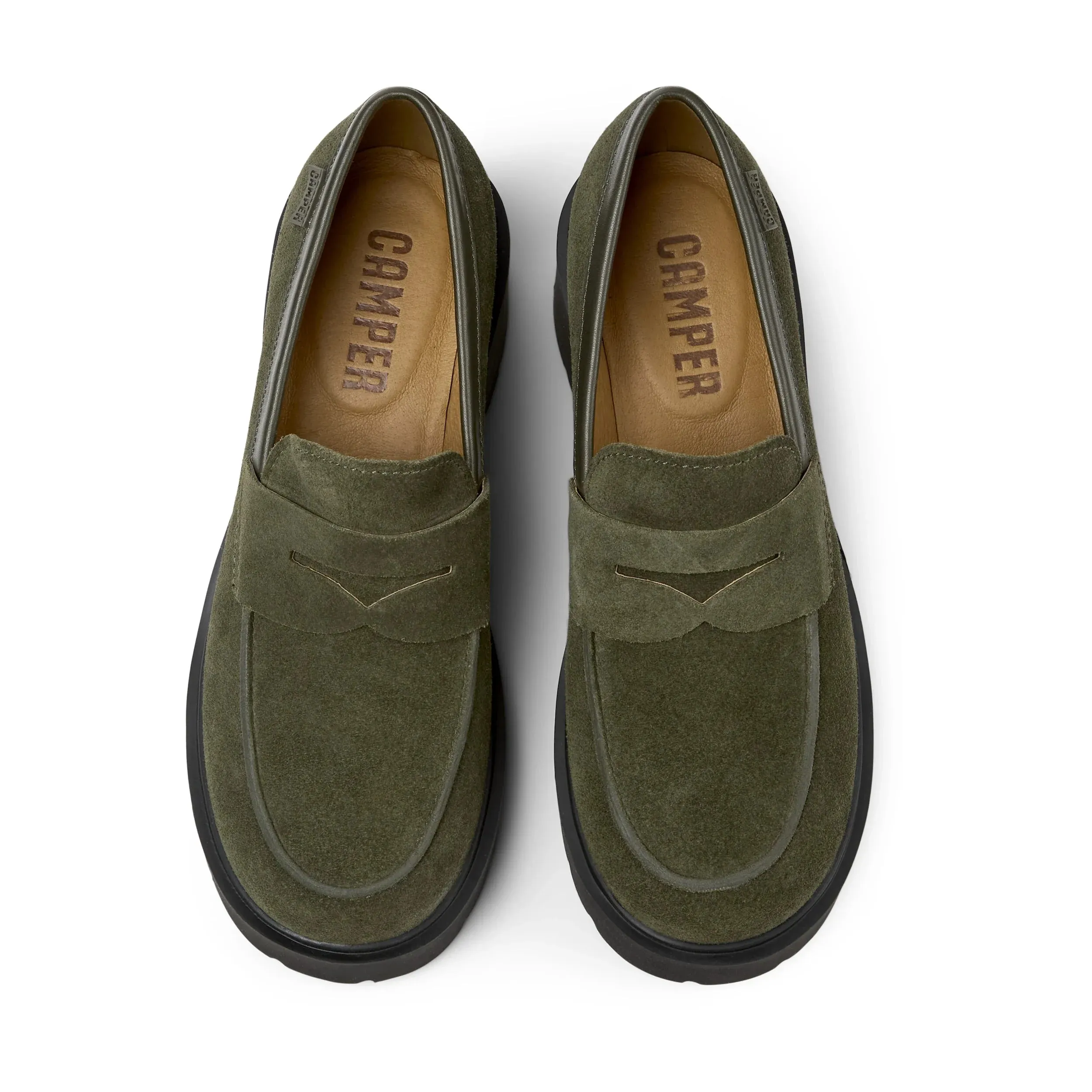 CAMPER | MOCASINES MUJER | MILAH DARK GREEN | VERDE