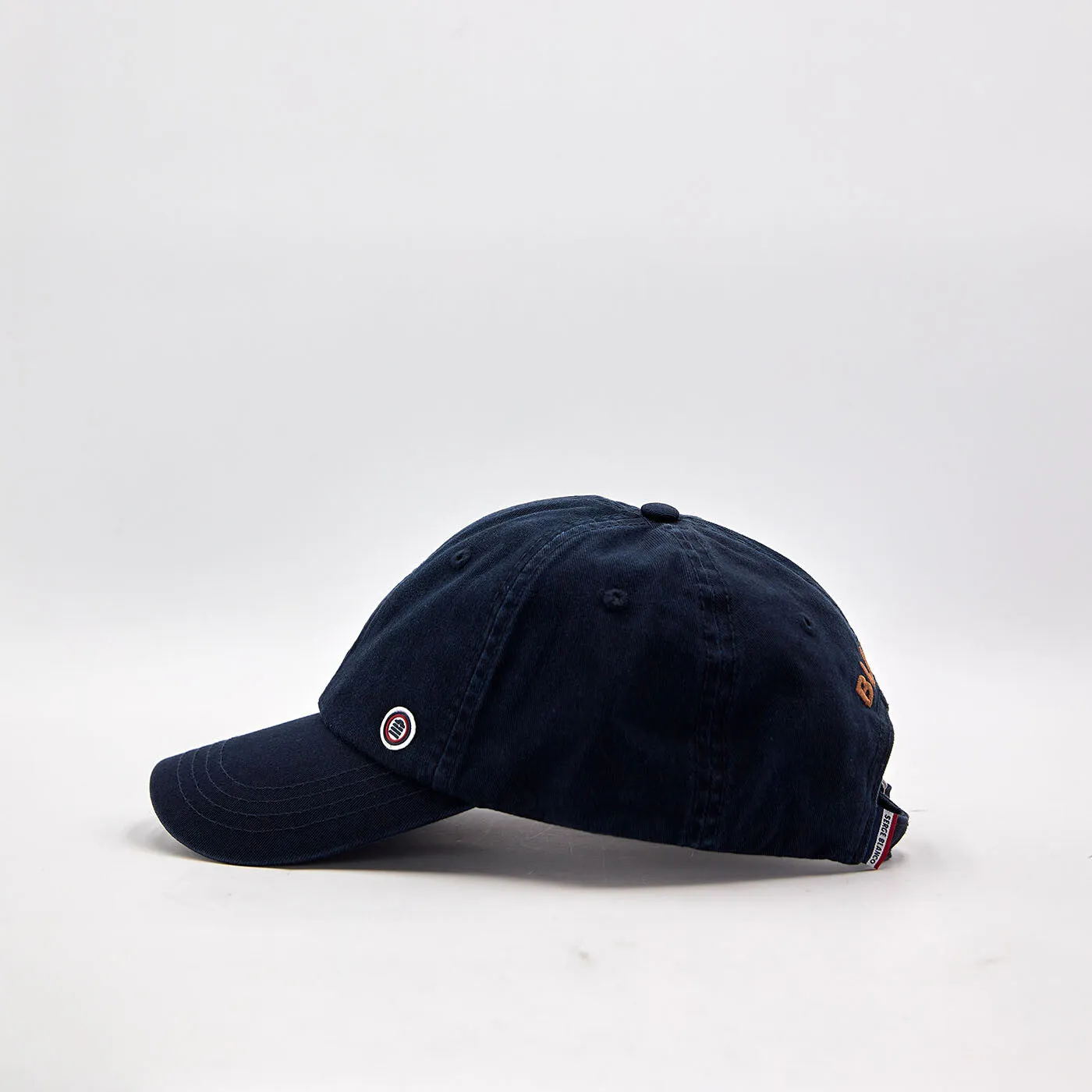 Casquette en coton bleu foncé