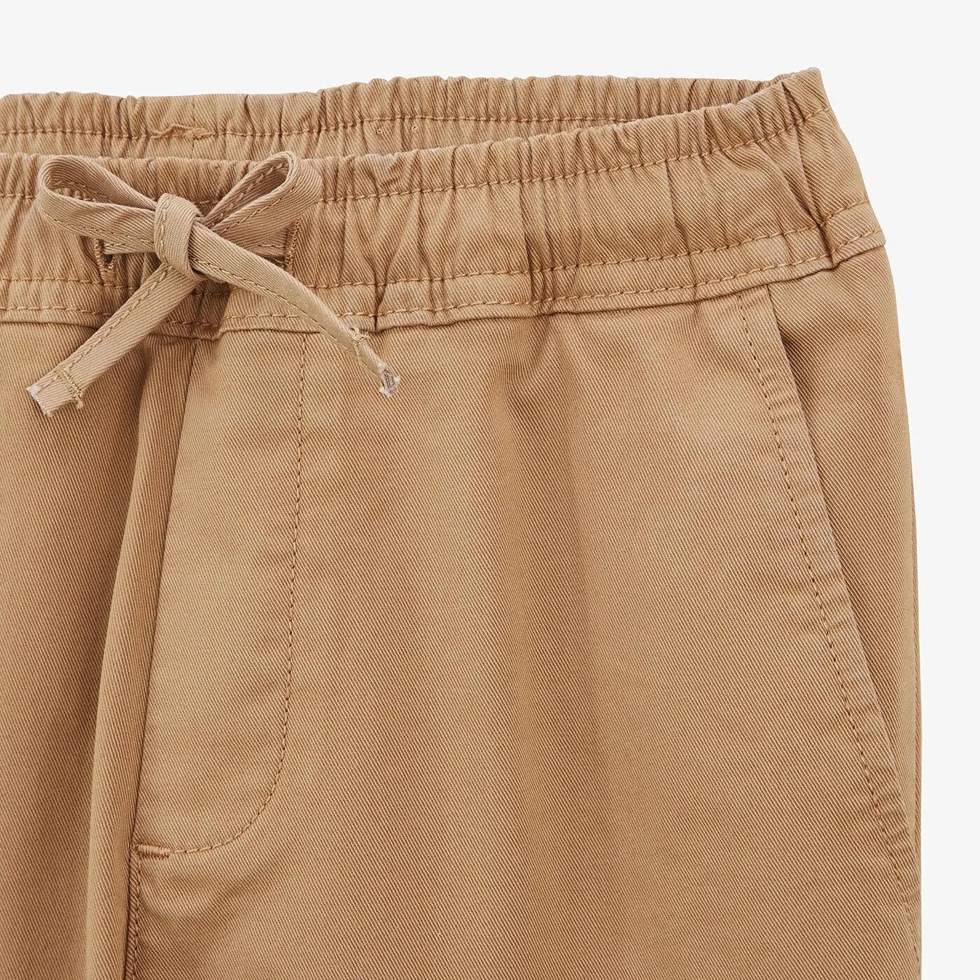 Chino 734 Junior avec taille élastiquée beige