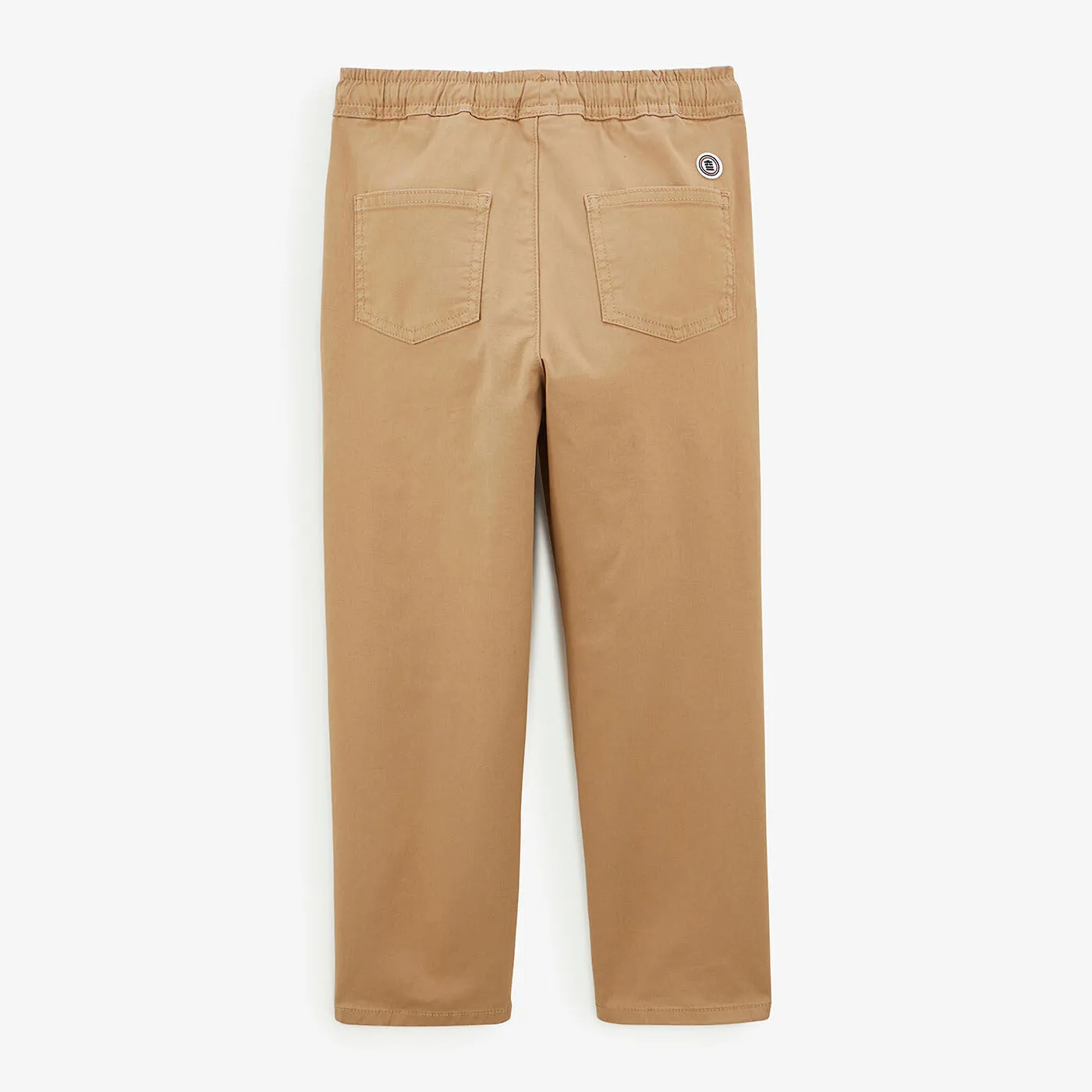 Chino 734 Junior avec taille élastiquée beige