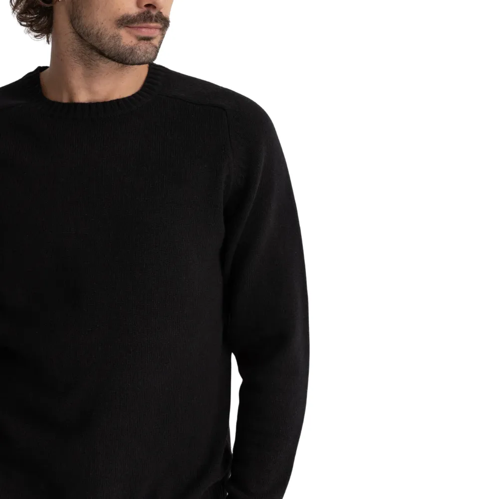 Classic Crew Knit Vintage Black