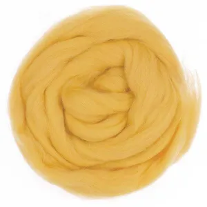 Corn - Merino Wool Top Roving - 50 gram (1.75 oz) Ball - Color 602