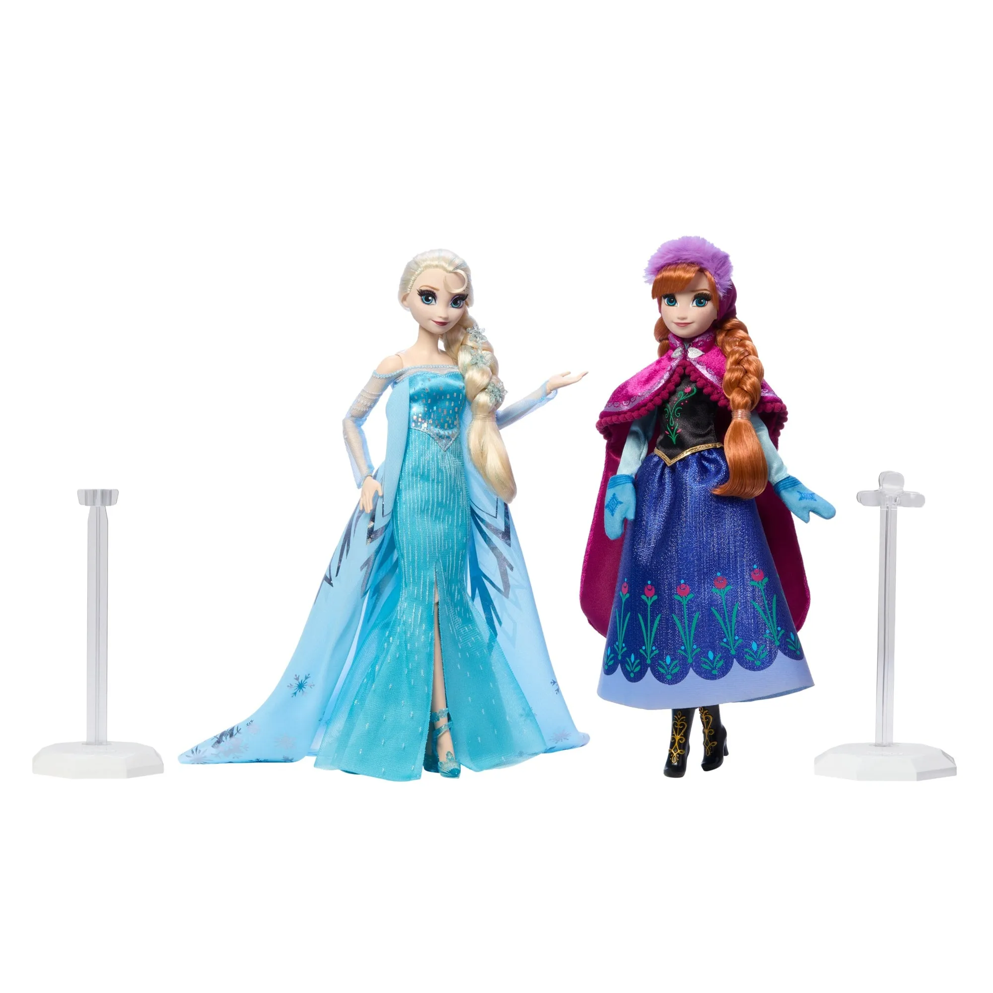 Disney Collector Muñeca de Colección Anna y Elsa Celebración Anniversario 10