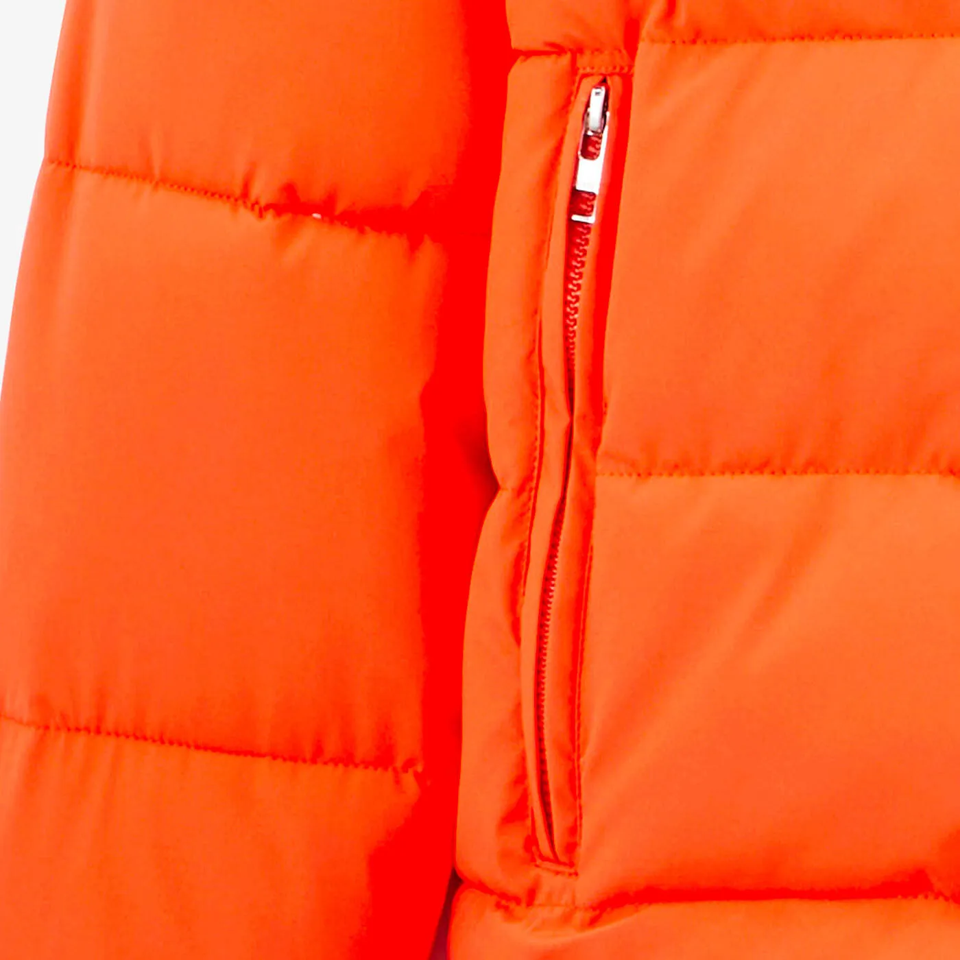 Doudoune Tignes orange fluo