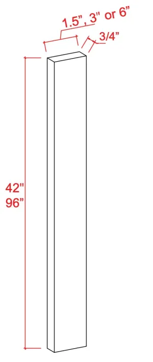 Filler Panel - Shaker Slim