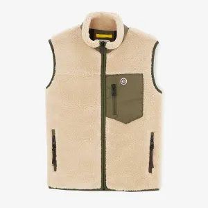 Gilet polaire Montréal beige sans manches