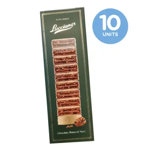 Lucciano`s Alfajores of White Chocolate With Walnut and Dulce de Leche x 10 Unit. 750g/1.65lb