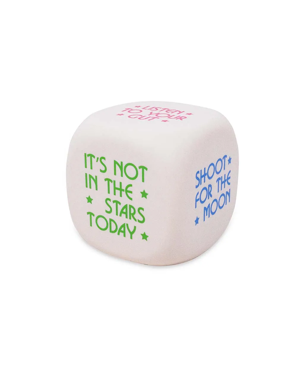 Oversized Feel Better De-Stress Ball - Decision Dice