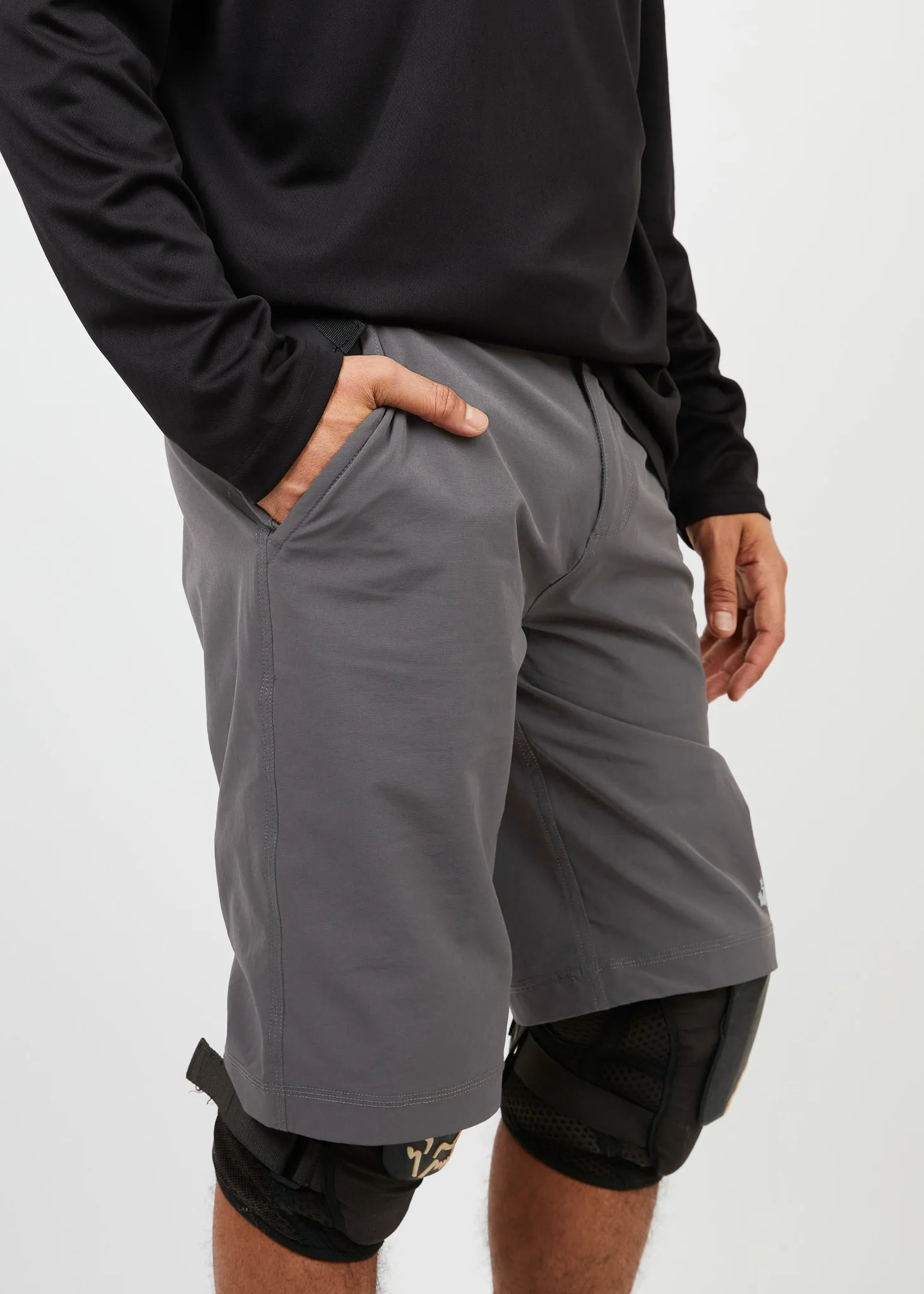 Short   calza hombre MTB gris claro