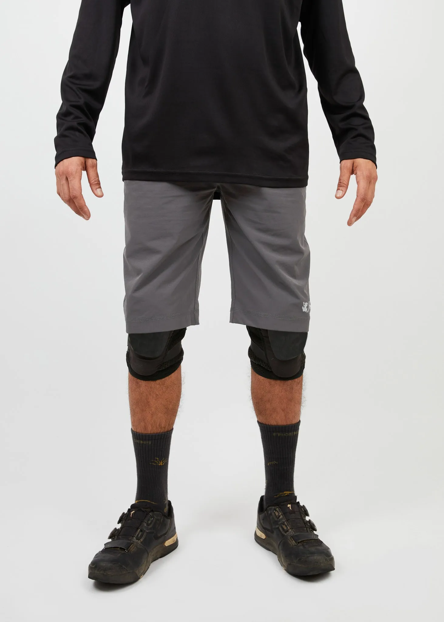 Short   calza hombre MTB gris claro