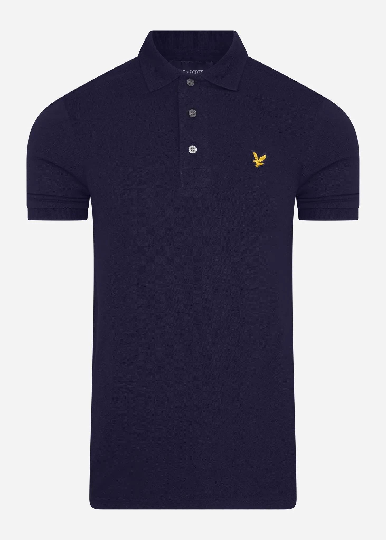 Slim stretch polo - navy