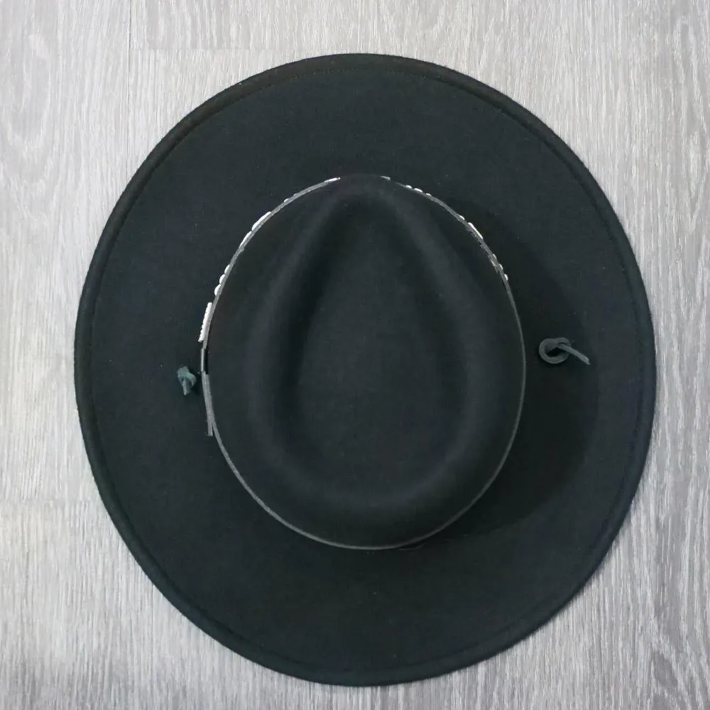 Stetson Crushable Cowboy Hat Santa Fe Black