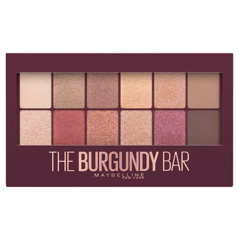 THE BURGUNDY BAR EYESHADOW PALETTE - MAYBELLINE