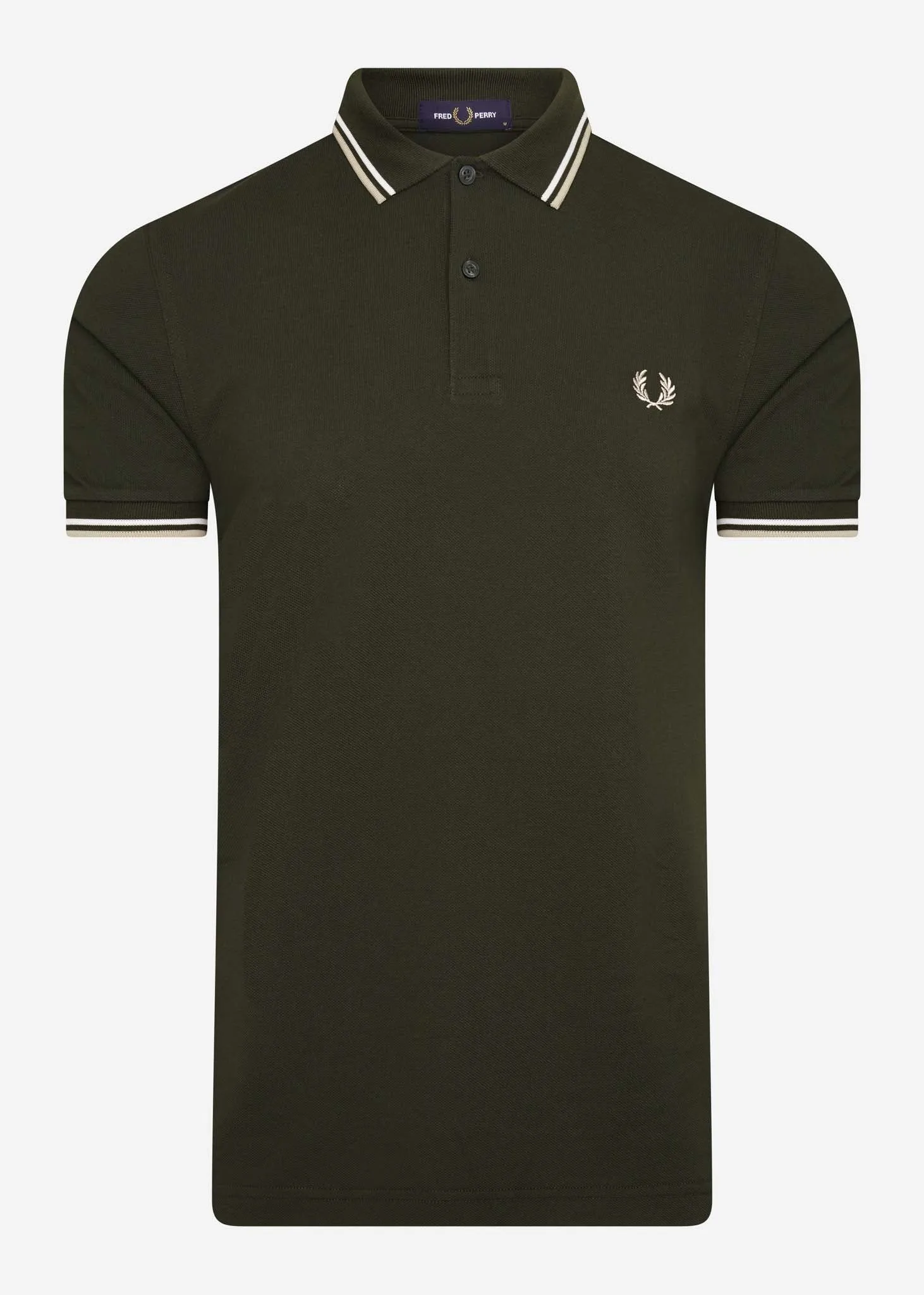 Twin tipped aw polo - hunting green